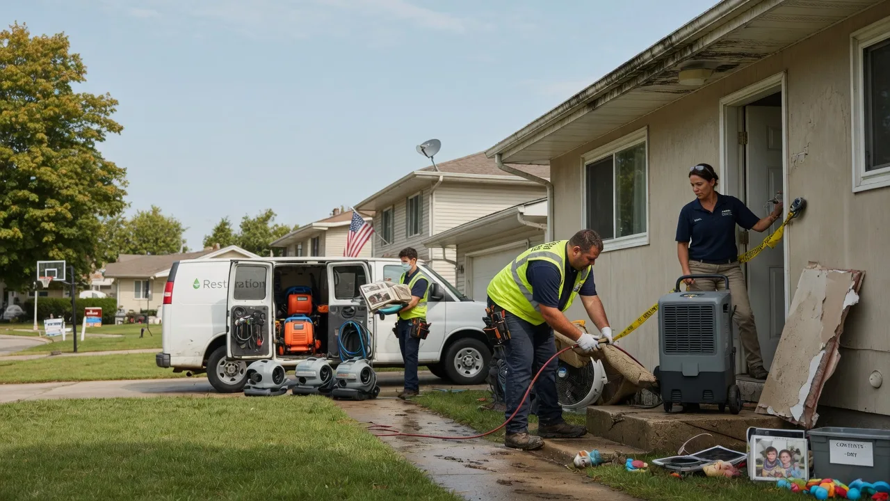 Water Damage Restoration in Berlin, OH near me